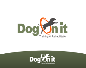 Logo Design entry 1006029 submitted by smarttaste to the Logo Design for Dog On It Training and Rehabilitation run by mustlovedogs