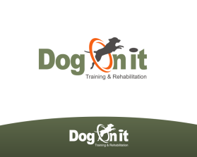 Logo Design entry 1006030 submitted by iw4n to the Logo Design for Dog On It Training and Rehabilitation run by mustlovedogs