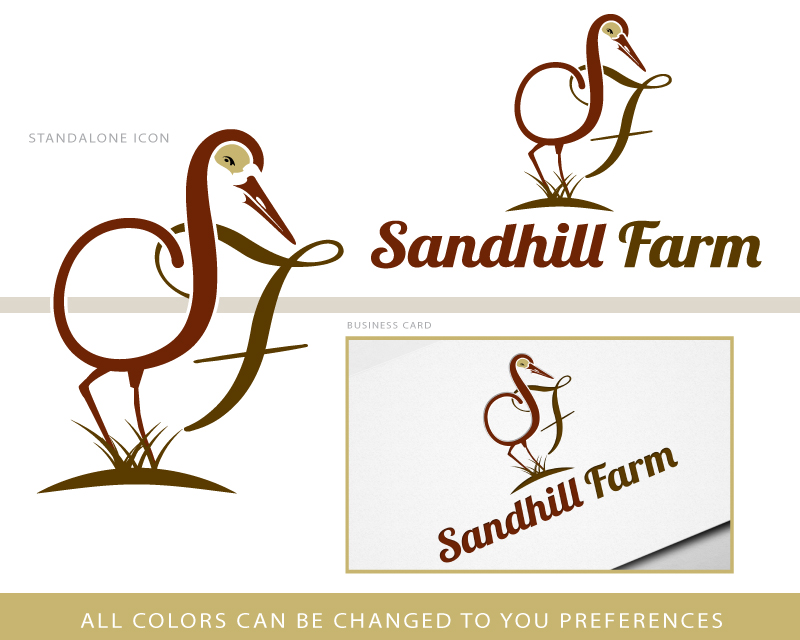 Logo Design entry 1006128 submitted by FactoryMinion to the Logo Design for Sandhill Farm run by Pete