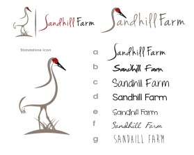 Logo Design entry 1006129 submitted by christine to the Logo Design for Sandhill Farm run by Pete