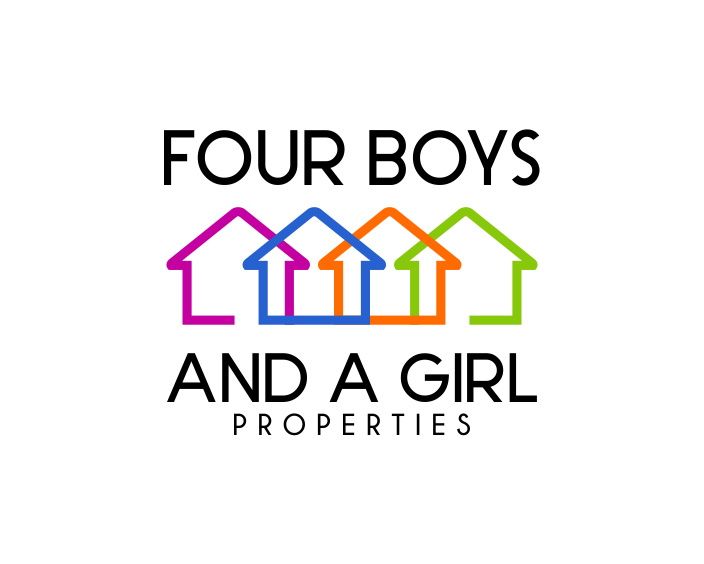 Logo Design entry 1006428 submitted by driver2 to the Logo Design for Four Boys and a Girl Properties run by aguillette