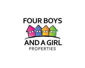 Logo Design entry 1006460 submitted by DORIANA999 to the Logo Design for Four Boys and a Girl Properties run by aguillette