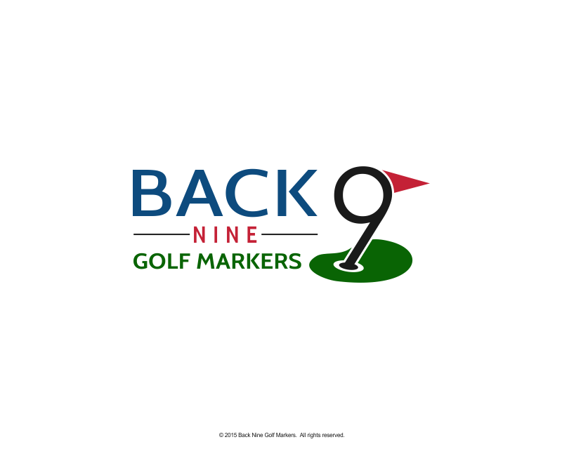 Logo Design entry 1007971 submitted by rain to the Logo Design for Back Nine Golf Markers run by beliketom