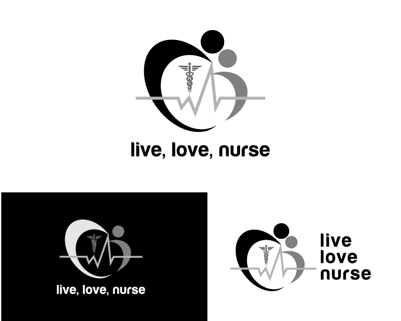 Logo Design entry 1010450 submitted by dsdezign to the Logo Design for live, love, nurse run by weltzsj