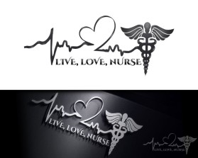 Logo Design entry 1010475 submitted by driver2 to the Logo Design for live, love, nurse run by weltzsj