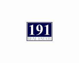 Logo Design entry 1011773 submitted by sella to the Logo Design for 191 Real Estate run by danefossee