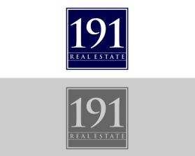 Logo Design entry 1011800 submitted by sella to the Logo Design for 191 Real Estate run by danefossee