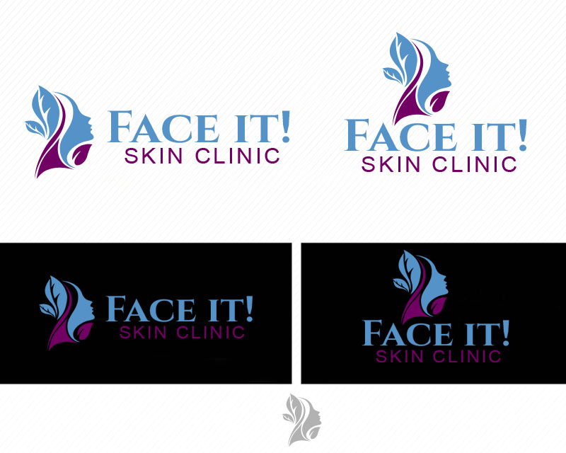 Logo Design entry 1011908 submitted by Tart to the Logo Design for Face it! Skin Clinic run by faceitskinclinic