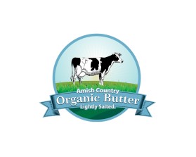Logo Design entry 1015442 submitted by napoleon to the Logo Design for Amish Country Organic Butter run by timtopp