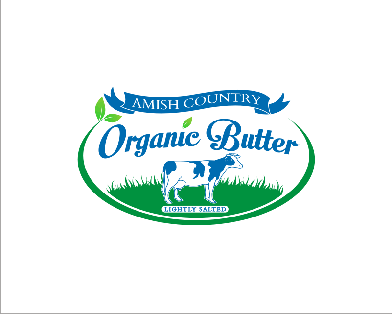 Logo Design entry 1015445 submitted by Elldrey to the Logo Design for Amish Country Organic Butter run by timtopp