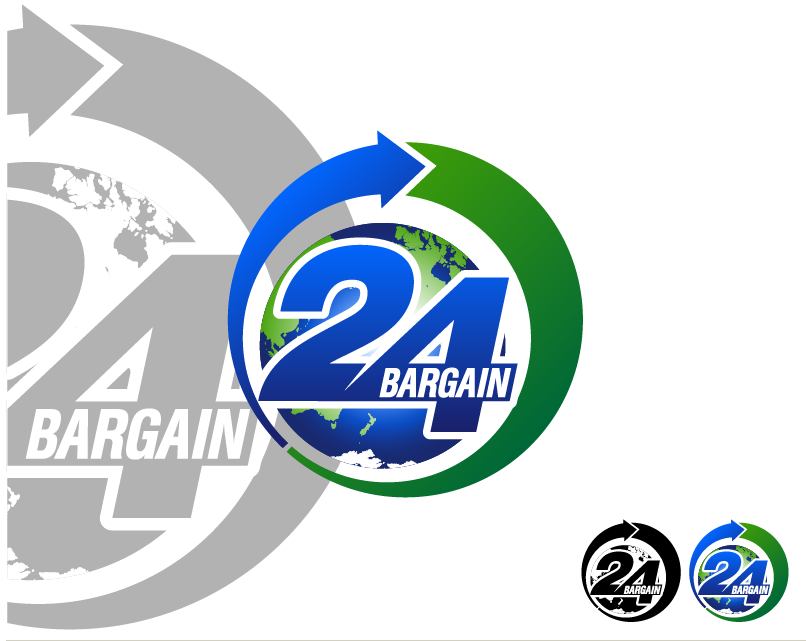 Logo Design entry 1019828 submitted by cclia to the Logo Design for Bargain 24 run by max.bargain