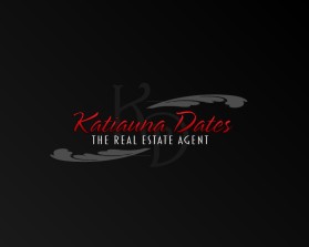 Logo Design entry 1020792 submitted by ChampenG to the Logo Design for Katiauna Dates The Real Estate Agent run by kmacway