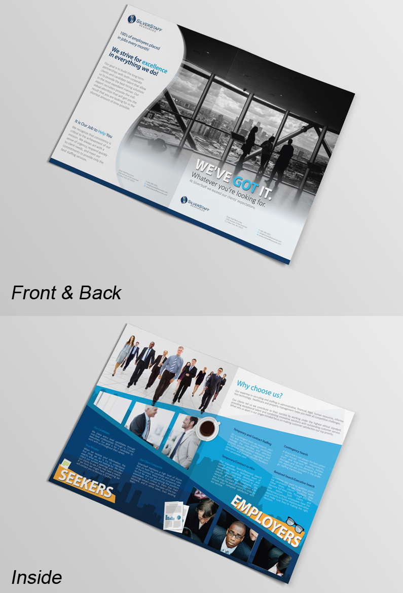 Brochure Design entry 1061790 submitted by mohsinahmed