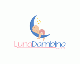 Logo Design entry 1021983 submitted by exnimbuzzer to the Logo Design for LunaBambino.com run by rob022574