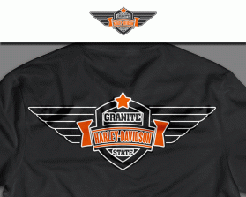Logo Design entry 1022052 submitted by Elldrey to the Logo Design for Granite State Harley-Davidson run by GSHD