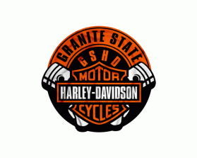 Logo Design entry 1022055 submitted by cryss17 to the Logo Design for Granite State Harley-Davidson run by GSHD