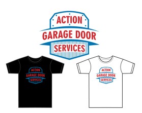 T-Shirt Design entry 1023686 submitted by ponanx to the T-Shirt Design for Action Garage Door Services run by jdv0521