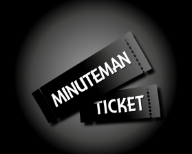 Logo Design Entry 1024389 submitted by exnimbuzzer to the contest for MinuteMan Tickets run by MJM