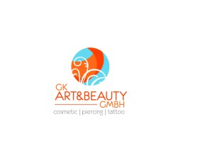Logo Design entry 1024755 submitted by lurth to the Logo Design for GK ART&BEAUTY GMBH (GK and GMBH should be shown smaller - ART&BEAUTY is the main title( run by simon33w