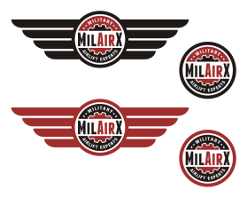Logo Design entry 1026463 submitted by tina_t to the Logo Design for MilAirX.com (MilAirX - Military Airlift Experts) run by Weaseload