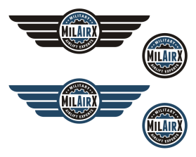 Logo Design entry 1026470 submitted by tina_t to the Logo Design for MilAirX.com (MilAirX - Military Airlift Experts) run by Weaseload
