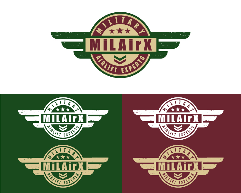 Logo Design entry 1026463 submitted by rSo to the Logo Design for MilAirX.com (MilAirX - Military Airlift Experts) run by Weaseload