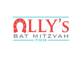 Logo Design entry 1027952 submitted by RemoverDesign to the Logo Design for Ally's Bat Mitzvah run by ally's bat mitzvah