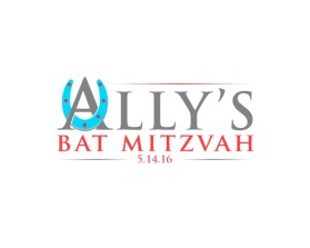 Logo Design entry 1027953 submitted by RemoverDesign to the Logo Design for Ally's Bat Mitzvah run by ally's bat mitzvah