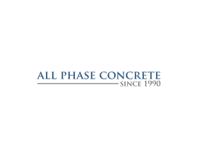 Logo Design entry 1029450 submitted by Farhan to the Logo Design for All Phase Concrete run by allphaseconcrete