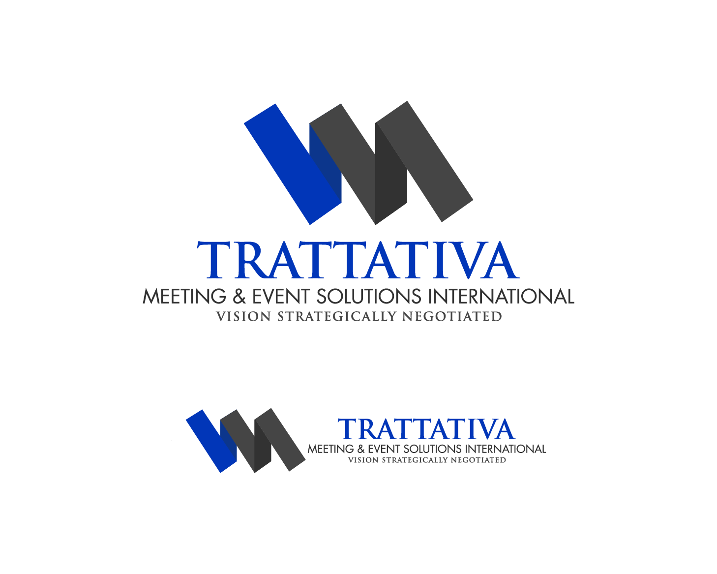 Logo Design entry 1033109 submitted by serroteca to the Logo Design for Trattativa-Meeting & Event Solutions International run by Trattativa