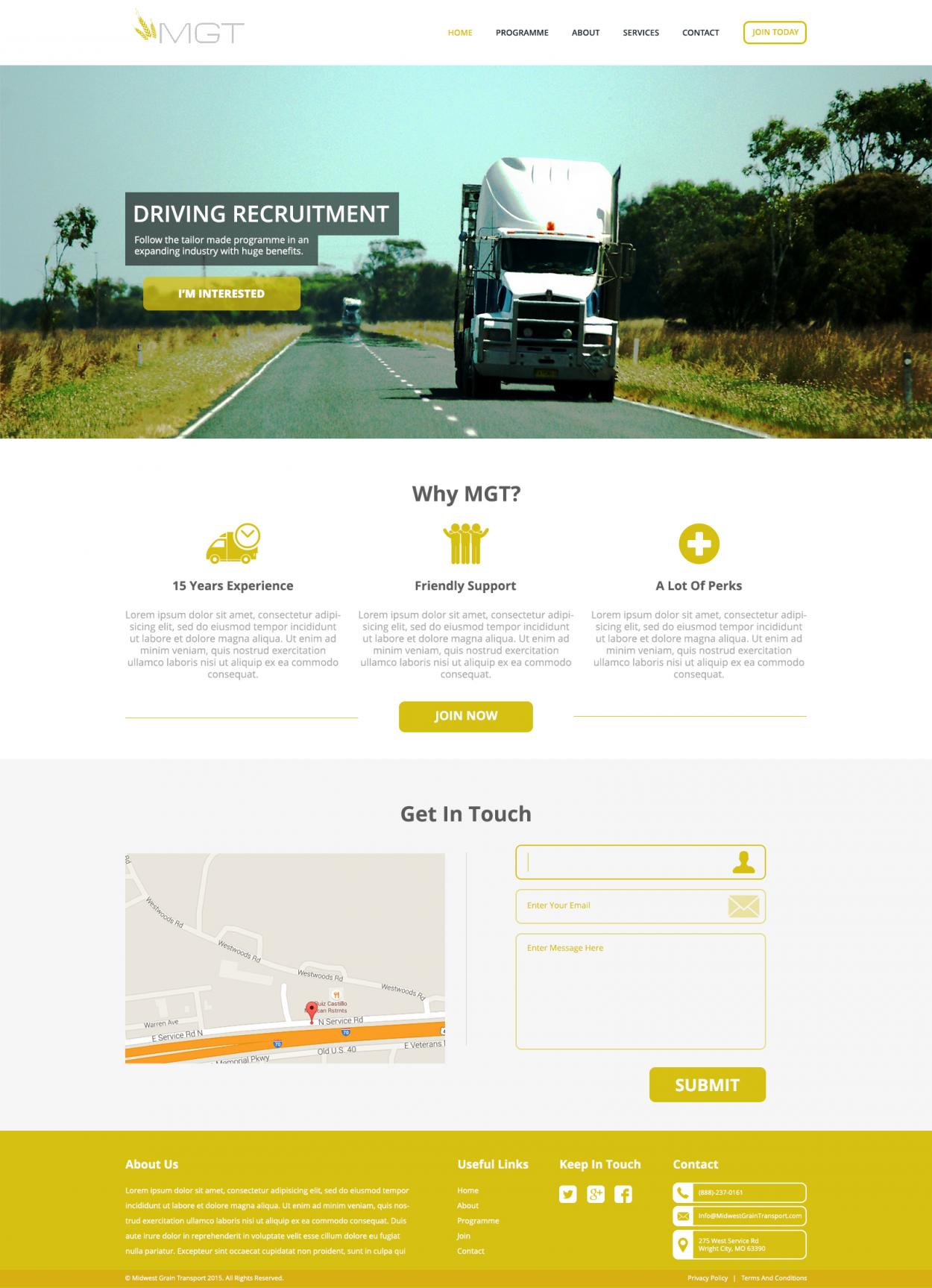 Web Design entry 1076004 submitted by SolutionDesigns
