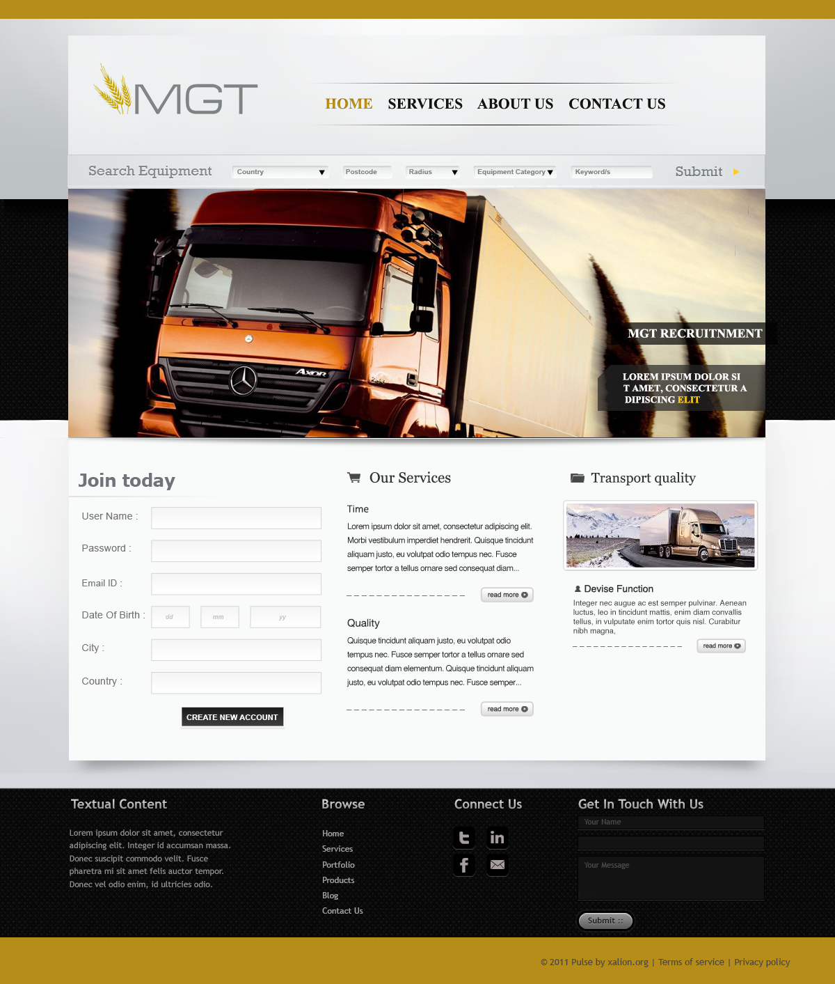Web Design entry 1076857 submitted by luckydesign