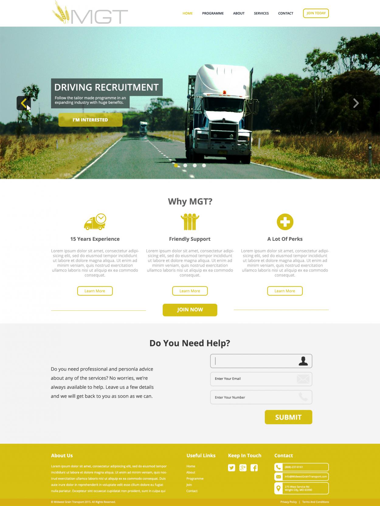 Web Design entry 1076883 submitted by SolutionDesigns