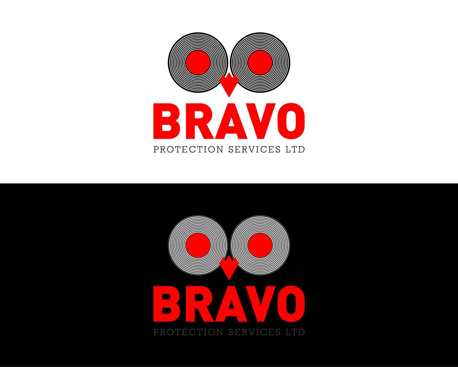 Logo Design entry 1034851 submitted by dsdezign to the Logo Design for Bravo Protection Services Ltd run by nmacleod