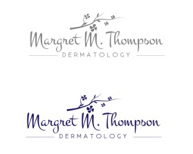Logo Design entry 1035722 submitted by camarhitam to the Logo Design for Margret M. Thompson Dermatology run by starr376