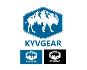 Another design by boycoll submitted to the Logo Design for www.kyvgear.com by Kyv