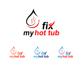 Logo Design Entry 1036827 submitted by zayyadi to the contest for Fix My Hot Tub run by oregonhottub