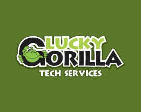 Logo Design entry 1036963 submitted by riska to the Logo Design for Lucky Gorilla Tech Services run by elfman3
