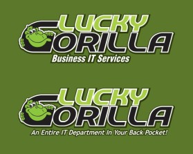 Logo Design entry 1036971 submitted by boycoll to the Logo Design for Lucky Gorilla Tech Services run by elfman3