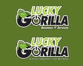 Logo Design entry 1036972 submitted by riska to the Logo Design for Lucky Gorilla Tech Services run by elfman3