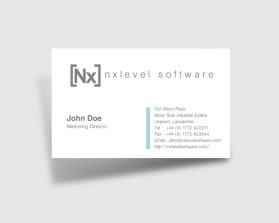 Business Card & Stationery Design entry 1037120 submitted by sohel1899 to the Business Card & Stationery Design for NxLevel Software run by MannGroupBiz