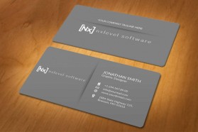 Business Card & Stationery Design entry 1037123 submitted by sohel1899 to the Business Card & Stationery Design for NxLevel Software run by MannGroupBiz