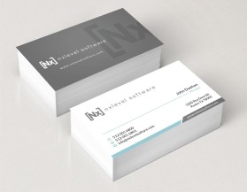 Business Card & Stationery Design Entry 1037132 submitted by skyford412 to the contest for NxLevel Software run by MannGroupBiz