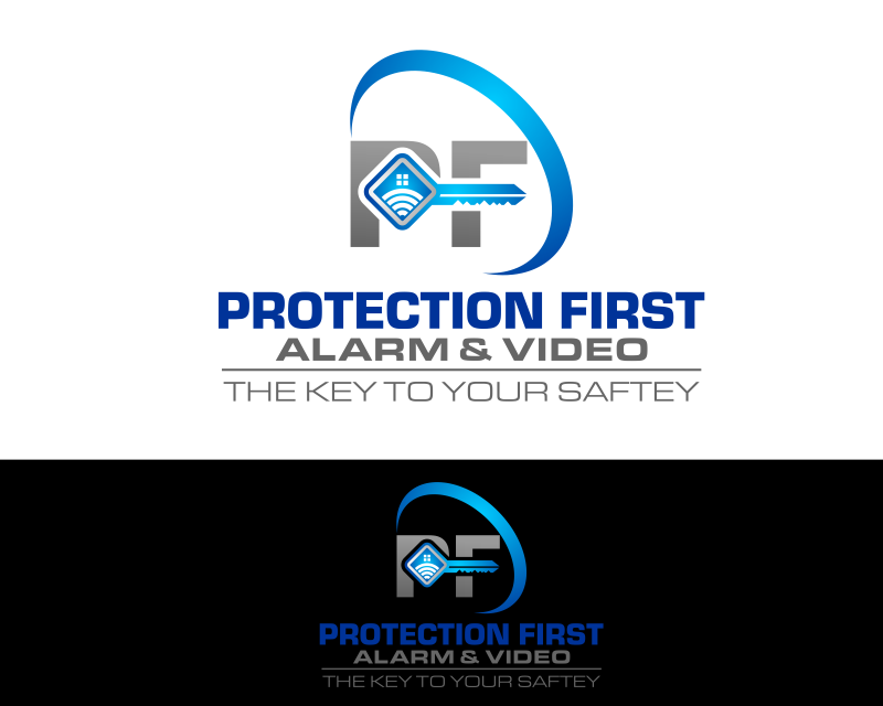 Logo Design entry 1040542 submitted by sella to the Logo Design for Protection First Alarm & Video run by drea