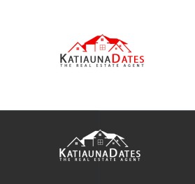 Logo Design Entry 1041394 submitted by BadGuys to the contest for Katiauna Dates The Real Estate Agent run by kmacway