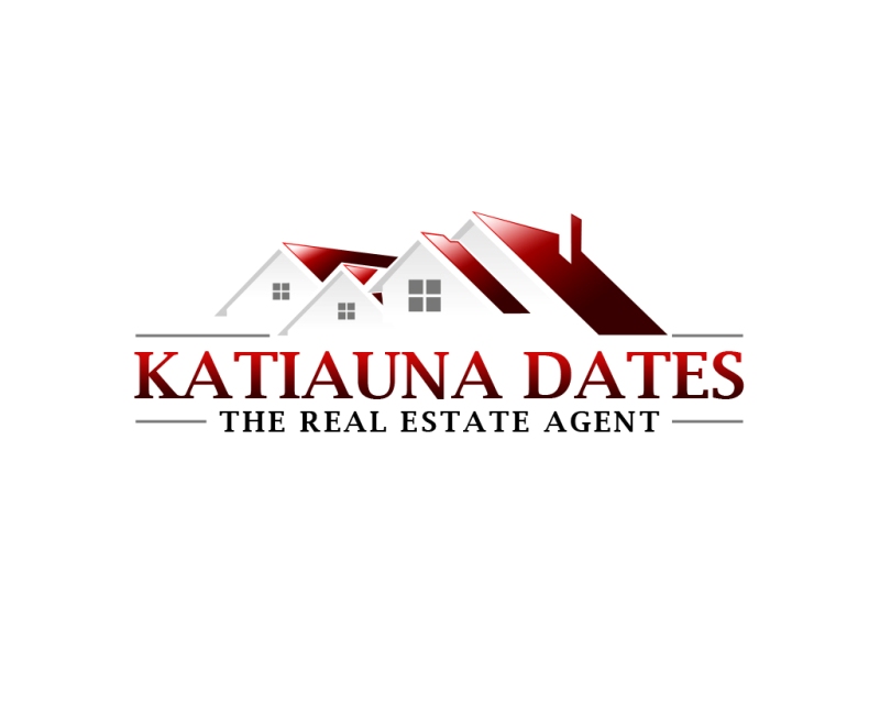 Logo Design entry 1041406 submitted by Adam to the Logo Design for Katiauna Dates The Real Estate Agent run by kmacway