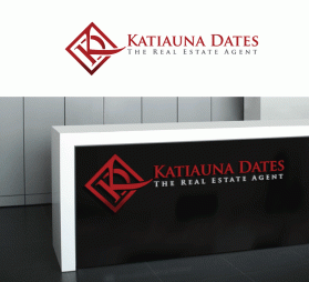 Logo Design entry 1041414 submitted by hegesanyi to the Logo Design for Katiauna Dates The Real Estate Agent run by kmacway