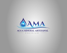 Logo Design entry 1042270 submitted by hansu to the Logo Design for AMA, Agua Mineral Artesanal run by Rocio