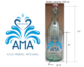 Logo Design entry 1042321 submitted by hegesanyi to the Logo Design for AMA, Agua Mineral Artesanal run by Rocio