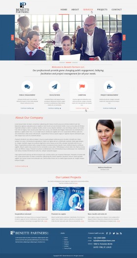 Web Design entry 1088395 submitted by Glasscage